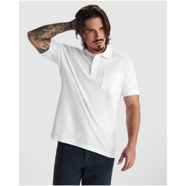 Centauro 220 g/m² Premium unisex polo met korte mouwen